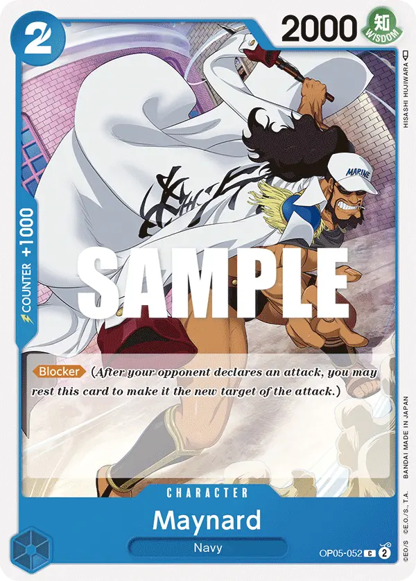 Maynard OP05-052 card