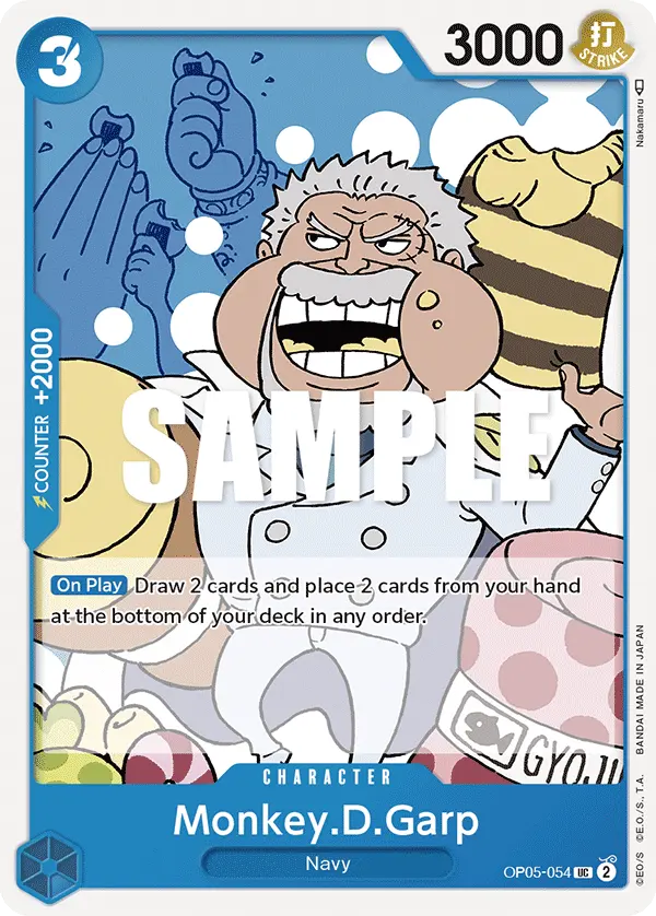 Carta Monkey.D.Garp OP05-054
