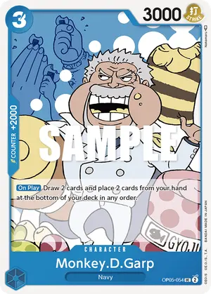 Carta Monkey.D.Garp OP05-054