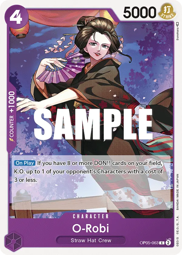 Carta O-Robi OP05-063