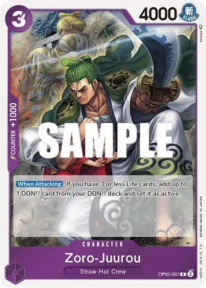 Carta Zoro-Juurou OP05-067