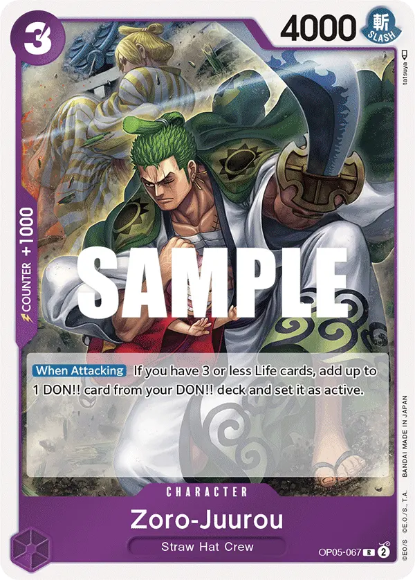 Carta Zoro-Juurou OP05-067