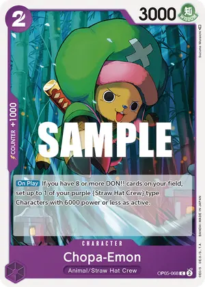 Carta Chopa-Emon OP05-068