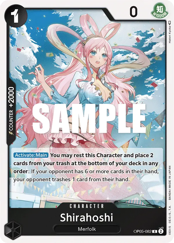 Carta Shirahoshi OP05-082