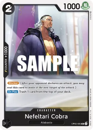 Carta Nefeltari Cobra OP05-085