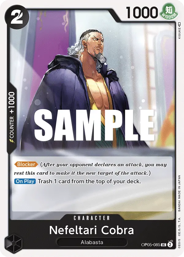Carta Nefeltari Cobra OP05-085
