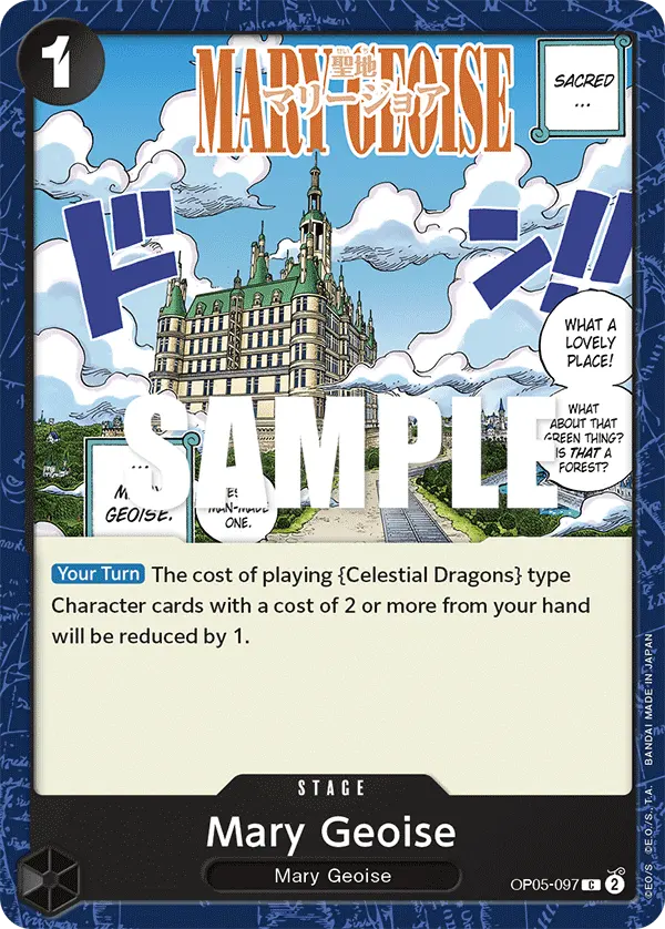Mary Geoise OP05-097 card