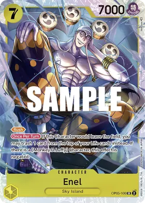 Carta Enel OP05-100