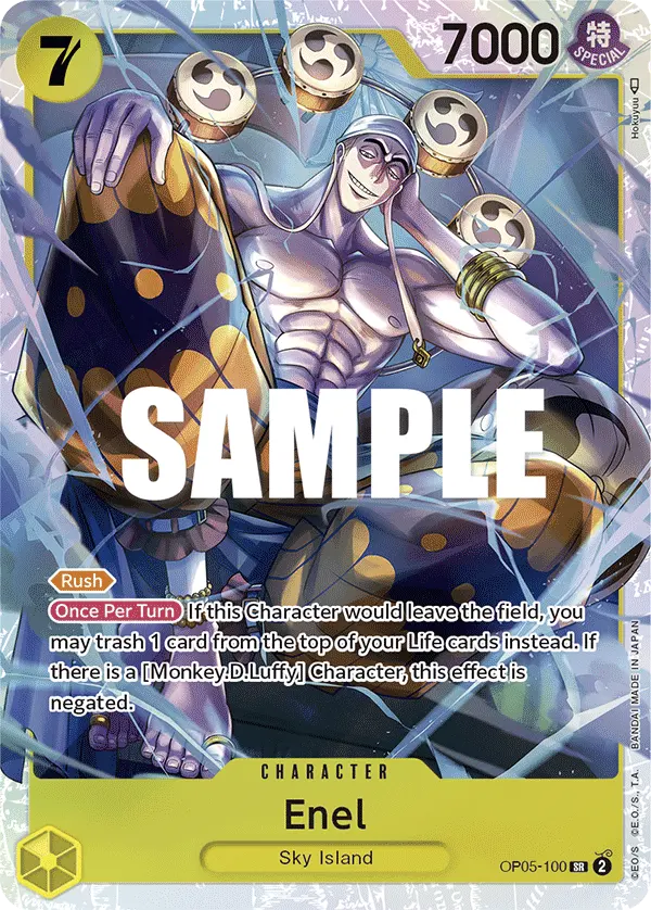 Carta Enel OP05-100