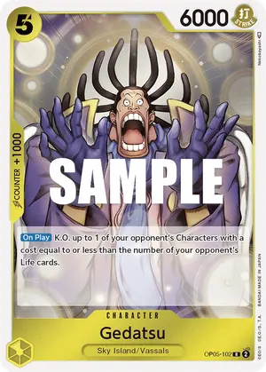 Carta Gedatsu OP05-102