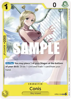 Carta Conis OP05-104