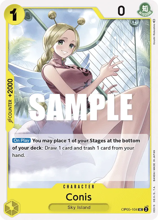Conis OP05-104 card