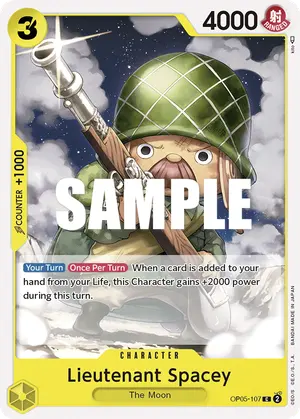 Carta Lieutenant Spacey OP05-107