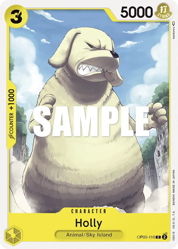 Holly OP05-110 card