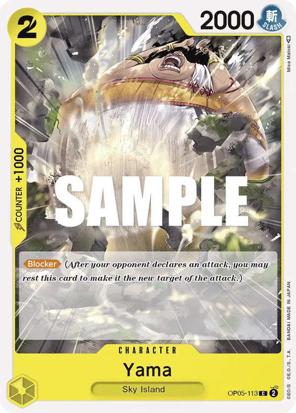Carta Yama OP05-113