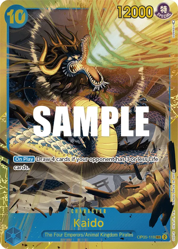 Carta Kaido OP05-118
