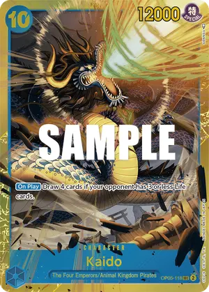 Carta Kaido OP05-118