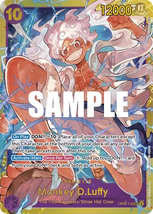Carta Monkey.D.Luffy OP05-119