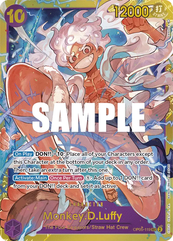 Carta Monkey.D.Luffy OP05-119