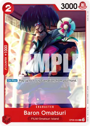 Carta Baron Omatsuri OP06-004