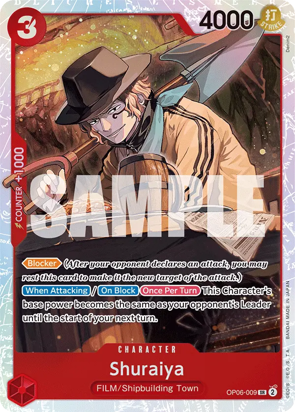 Carta Shuraiya OP06-009