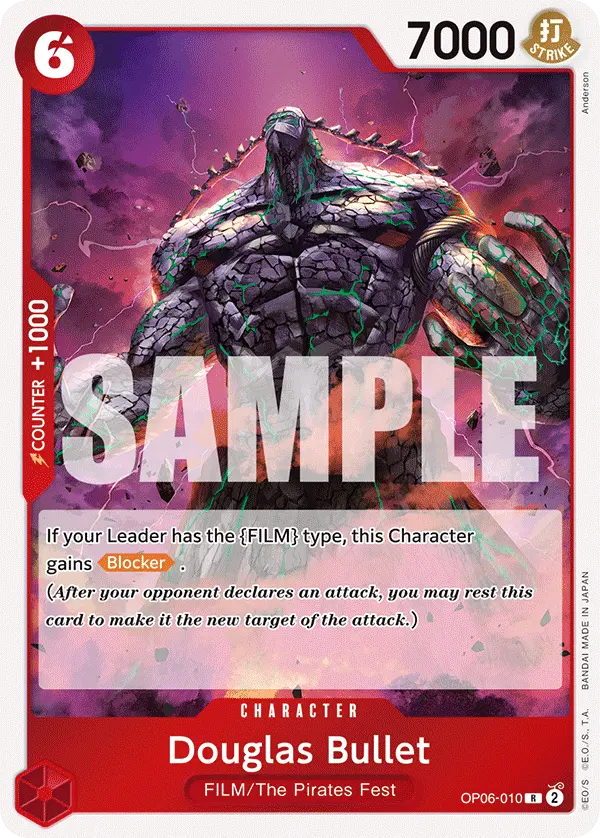 Douglas Bullet OP06-010 card
