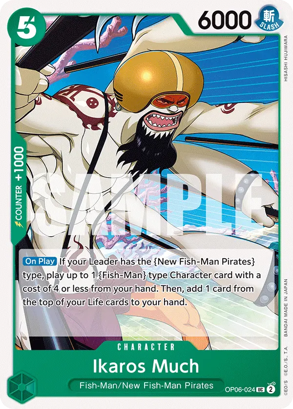 Ikaros Much OP06-024 card