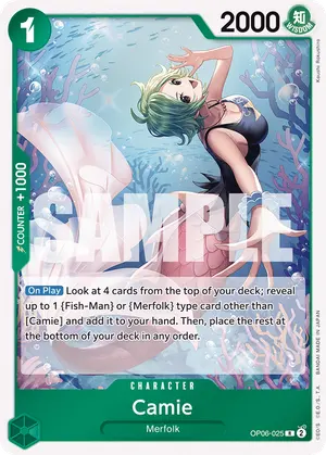 Carta Camie OP06-025