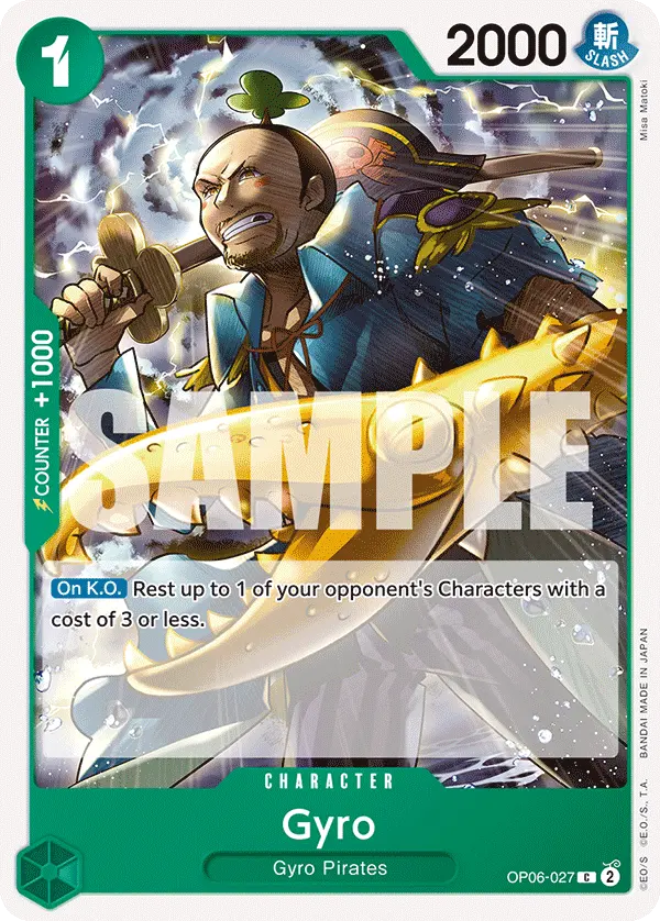 Gyro OP06-027 card