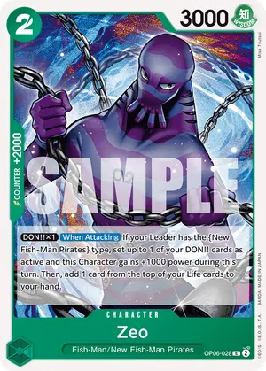 Carta Zeo OP06-028