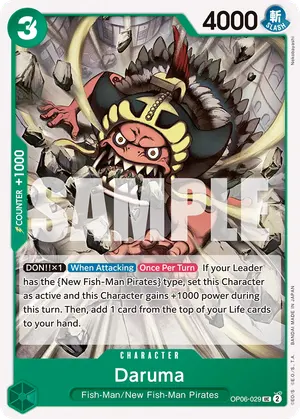 Carta Daruma OP06-029