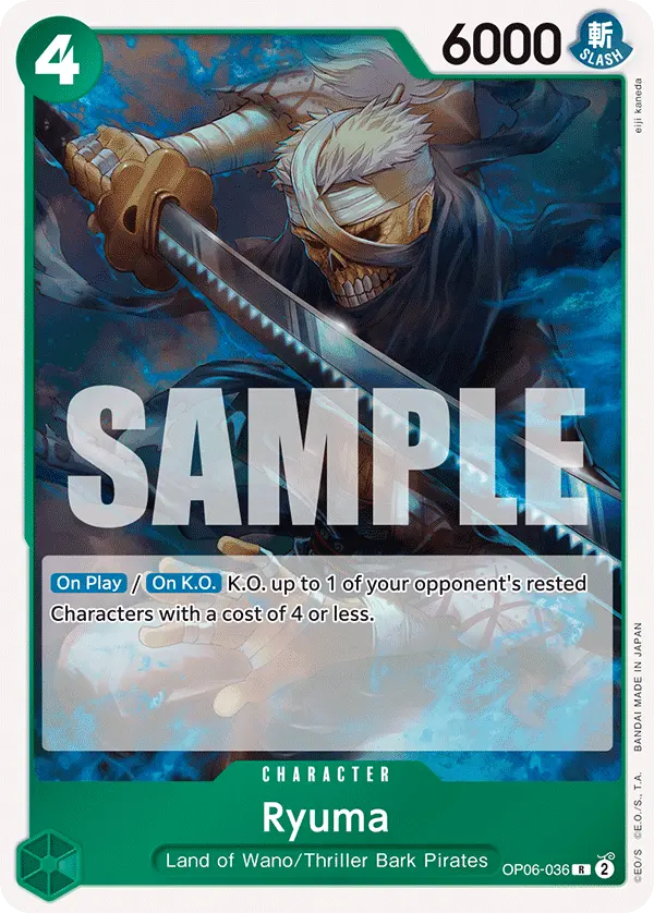 Carta Ryuma OP06-036