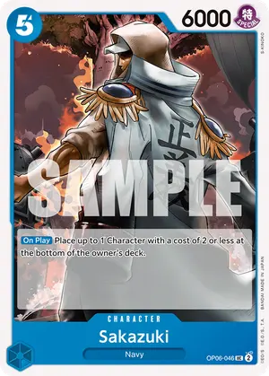 Carta Sakazuki OP06-046