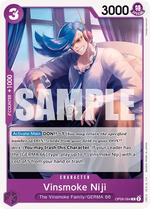 Carta Vinsmoke Niji OP06-064