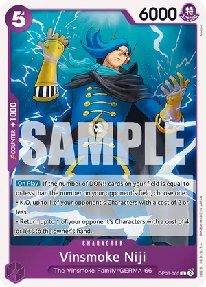 Carta Vinsmoke Niji OP06-065