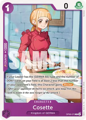 Carta Cosette OP06-072