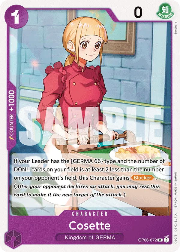 Carta Cosette OP06-072