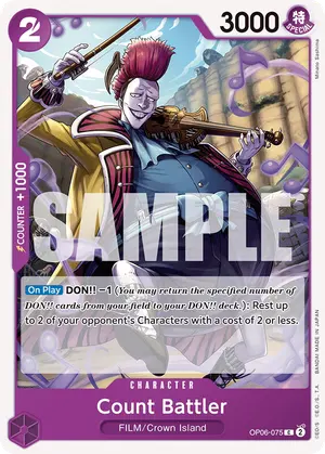 Carta Count Battler OP06-075