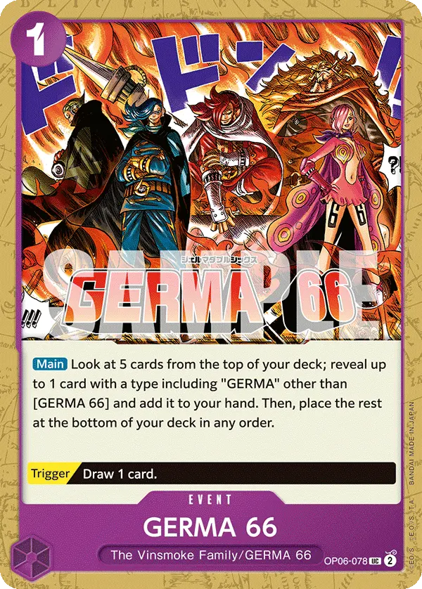Carta GERMA 66 OP06-078
