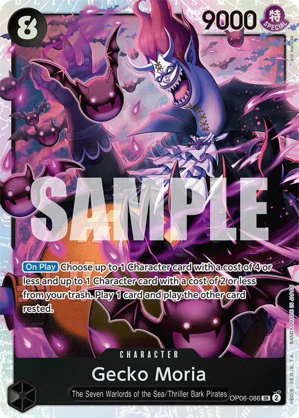 Carta Gecko Moria OP06-086