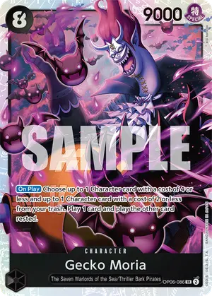 Carta Gecko Moria OP06-086