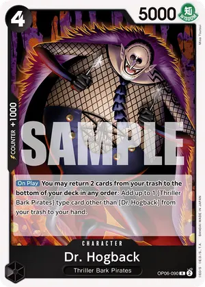 Carta Dr. Hogback OP06-090