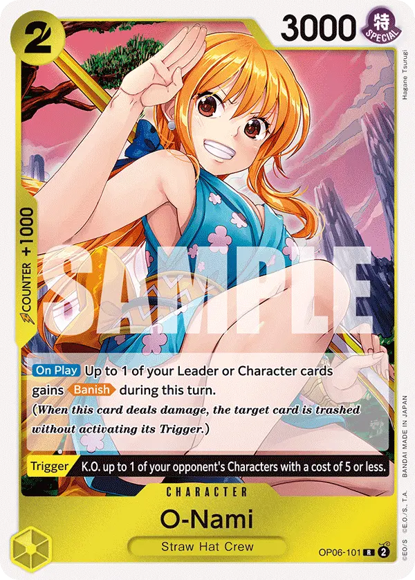 O-Nami OP06-101 card