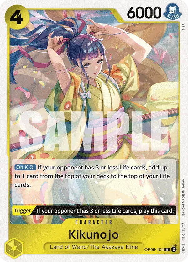 Kikunojo OP06-104 card