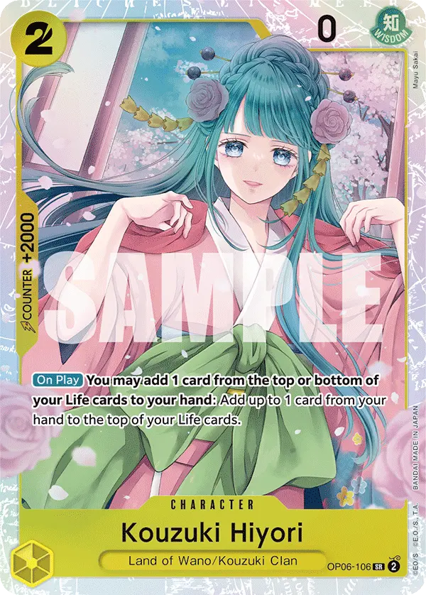 Carta Kouzuki Hiyori OP06-106
