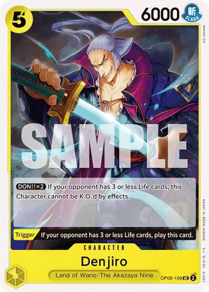 Carta Denjiro OP06-109