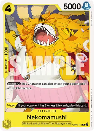 Carta Nekomamushi OP06-110