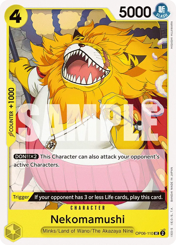 Nekomamushi OP06-110 card