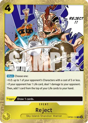 Carta Reject OP06-116