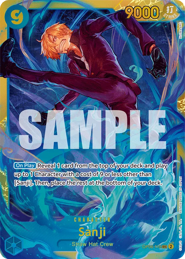 Carta Sanji OP06-119